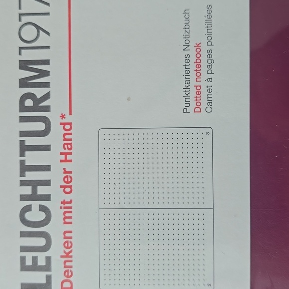 ❤️BUY 5 GET 3 FREE   Leuchtturm1917 Dotted Notebook Medium (A5), Retail $25.50US - Picture 12 of 12